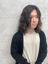 リミットバイアフィナー 大宮店(limit by Afinar)&nbsp;メンズロング　スパイラルパーマ
