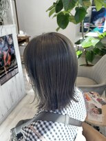アンソル オブ リシェール(N'SOL of RICHAIR)&nbsp;黒髪/ボブルフ/ネビージュ/小顔/ワンレン/髪質改善/前髪