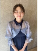 結婚式お呼ばれヘア◎