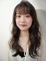 ヘアーロギア 栄店(hair LOGiA) ロングレイヤースタイル 波巻き×MIX
