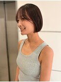 ladies/大人艶×ミニボブ/コンパクトショート/重めボブ