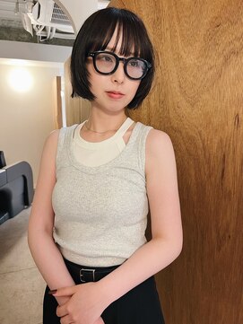 ユー セント(yew scent) 顔まわりレイヤー/ミニボブ/レイヤーボブ/マッシュ