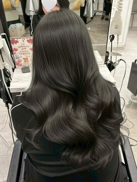 アマトウキョウスマートサロン(AMA TOKYO×Smart Salon) オリーブグレージュ グレージュ 赤み消しカラー