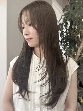 ダイアモンドリリーキートス(Diamond Lily kiitos) ミディアムヘア/暗めカラー/グランマッシュ/一宮/レイヤー