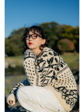 ボンド 三軒茶屋(Bond) レイヤーパーマ×ウルフボブ◎三軒茶屋 RYUKI レディースパーマ