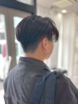 ホワイトストーン WHITE STONE ブルーブラックタイトツーブロックショート