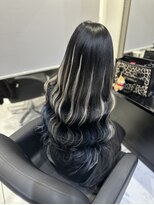 フロレゾン(florasion)&nbsp;inner Blue × smoky gray Highlight