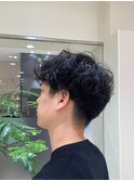 ラフな動きのシャドウパーマ