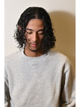 チルチェア 横浜(CHILL CHAIR) ロングスパイラルパーマ <横浜駅/バーバー/理容室/床屋/横浜>