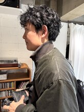 パーク(PARK)&nbsp;メンズピンパーマビジネスヘア
