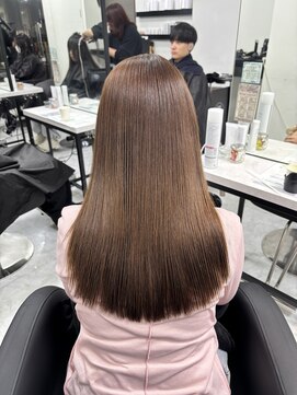 アクション 心斎橋店(ACTION) ツヤ髪になるための縮毛矯正 髪質改善