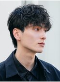 メンズパーマルーズパーマシャドウパーマッシュゆるめ