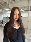 韓国風ロングレイヤー/千葉バレイヤージュ/