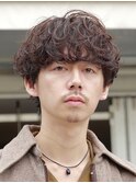 渋谷シャドウパーママッシュ波巻きスパイラルパーマルーズパーマ