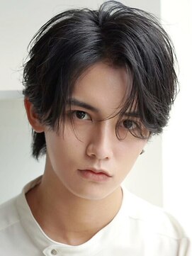ハク 銀座(HAK.) Men's/メンズカット/ニュアンスパーマ/フェザーパーマ/眉毛