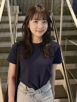 オブ ヘアー 自由が丘 ウエスト(Of HAIR WEST)&nbsp;グレージュカラー　ミディアムレイヤー　韓国ボブ　韓国レイヤー
