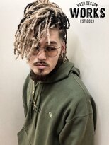 ワークス ヘアデザイン(WORKS HAIR DESIGN)&nbsp;ドレッドグラデーションカラー
