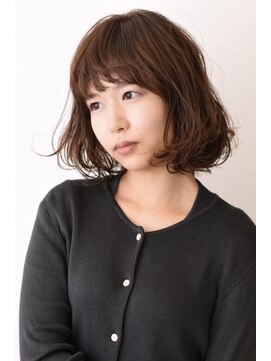 リノ ヘアー デザイン 河原町三条(Lino Hair Design) 【Lino Hair Design京都】ふわっと抜け感ボブ【河原町三条】