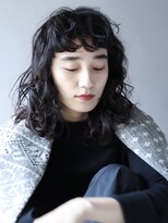 ザビー(THE B)&nbsp;本八幡×暗髪パーマミディ