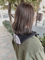 シェル 吉祥寺(shell)&nbsp;パールアッシュ☆切りっぱなしボブ