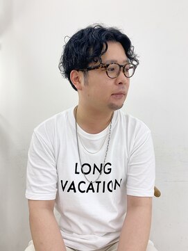 エンドリンク(endlink) センターパートパーマスタイル