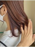 イヤリングカラーでアクセント♪ピンクが◎なレイヤースタイル☆