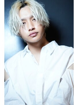 リップスヘアー 銀座(LIPPS hair) 無造作センターパート