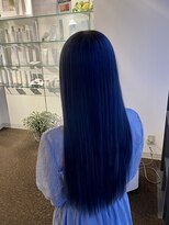 ダブル アンダーバー サロン(W_SALON) 【W_SALON 河原町】ディープブルー/ブルー