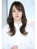 大人可愛いニュアンス美髪セミロング☆