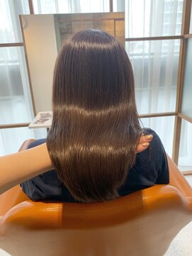 ジーナ 銀座(Zina) 髪質改善*艶髪ロング*くびれヘア【Zina銀座】