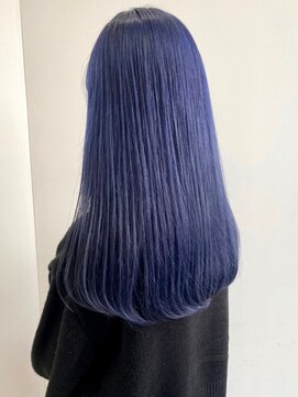 ゲーム 下北沢(GAME) ダブルカラーブルーベージュカラーケアブリーチハイトーンカラー