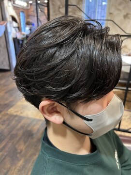 ヘアー クリエイト カルバリ(HAIR CREATE Calbari) ニュアンスセンターパートパーマ