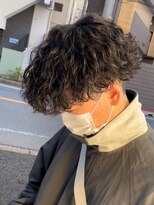ザ サードヘアー 津田沼 (THE 3rd HAIR) 波巻き　刈り上げマッシュ　ツーブロック
