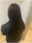 【シノハラ】ブローなしでも艶々スーパーロング縮毛