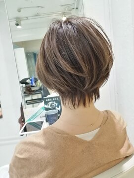 ファイブボックスヘアー 広島(five vox hair) 大人ショートボブ