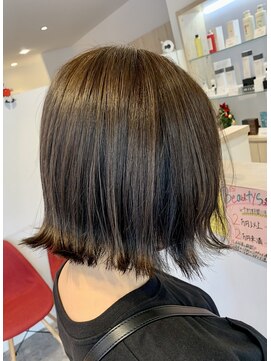 アズールサン 草加西口店(azule-sun) 髪質改善カラー,外ハネ,グレージュカラー【草加】