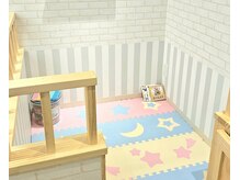 キッズスペース完備☆家族みんなで通えるお店作りを目指しています♪【hair&nail NO-MU2nd】