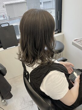ゴウトゥデイシェアサロン 町田店(GO TODAY SHAiRE SALON) ブリーチなしオリーブカラー♪