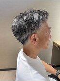 スキンフェードパーマ