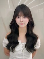 コア 銀座(COA) 小顔レイヤー 前髪顔周り 髪質改善縮毛