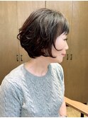 60代、ゆるふわパーマでボリュームUP!