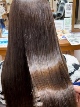ヘアーアート パーリオ 本店(hair art PALIO)の写真/完全オーダーメイドの内部補修用集中トリートメント【フローディア】使用◇ダメージを受けやすい季節に。