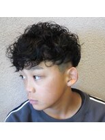 髪工房ケンズ 上新庄(髪工房ken's)&nbsp;スペインカール風癖毛生かし！