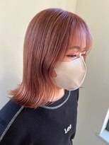 ニュイ 高槻 阪急茨木店(nui)&nbsp;黒髪ボブルフネビージュ小顔ワンレンスペインカール