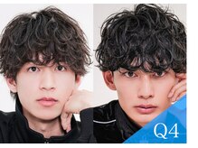 Q4:SENSEイチ押しのクーポンメニューはどれですか？[渋谷駅/men's/メンズカット/韓国風/ニュアンスパーマ]