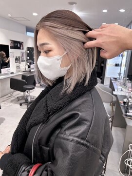 キング 枚方店(K!ng) 縮毛矯正髪質改善ハイライトレイヤーカット枚方美容室エクステ