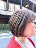 カット+オーガニックカラー+ヘッドスパ　<ヘッドスパ>￥15400→
