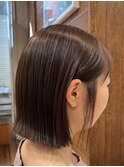外はねボブ/切りっぱなしボブ/３０代４０代５０代
