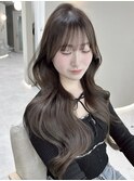 王道韓国巻きくびれヘアスタイル