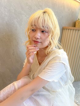 シア 綾瀬店(SHEER)の写真/《綾瀬駅3分》《カラー+トリートメント¥6500～》Wカラー/インナー・イヤリングカラーお任せください